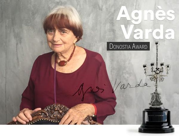 Filmmaker Agnes Varda will be honoured in San Sebastian